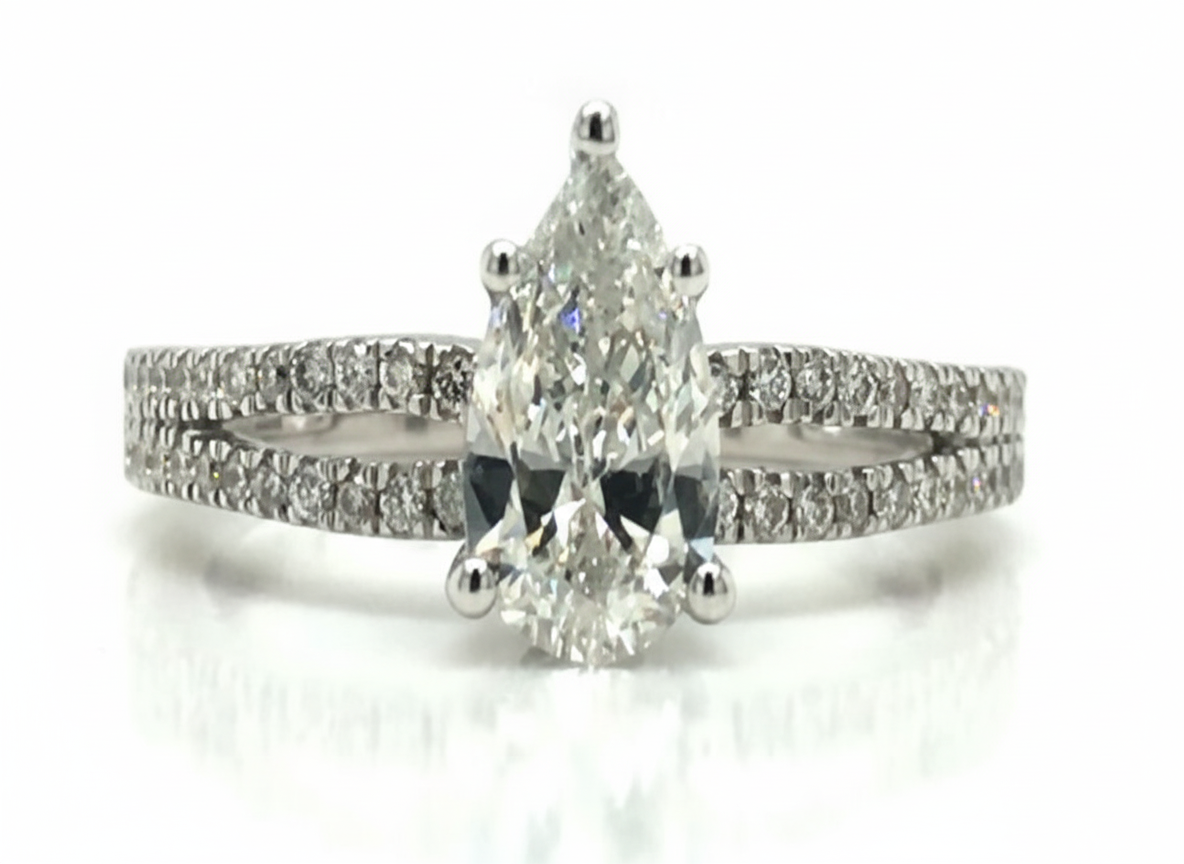 Modern Luxury 0.90 CT Natural Diamond Solitaire Ring